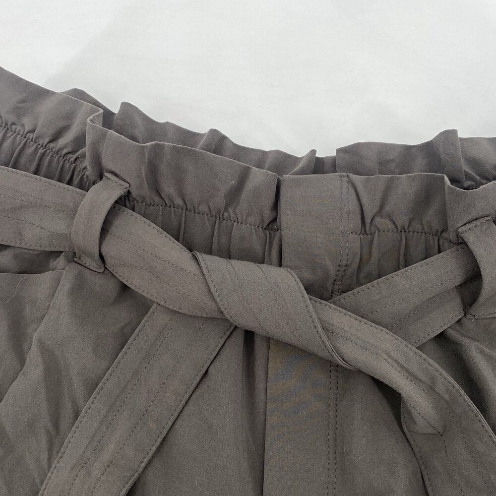 ATHLETA Women’s Size 8 Skyline Paper Bag Belted Shorts in Arbor Olive 29292 - Picture 6 of 13